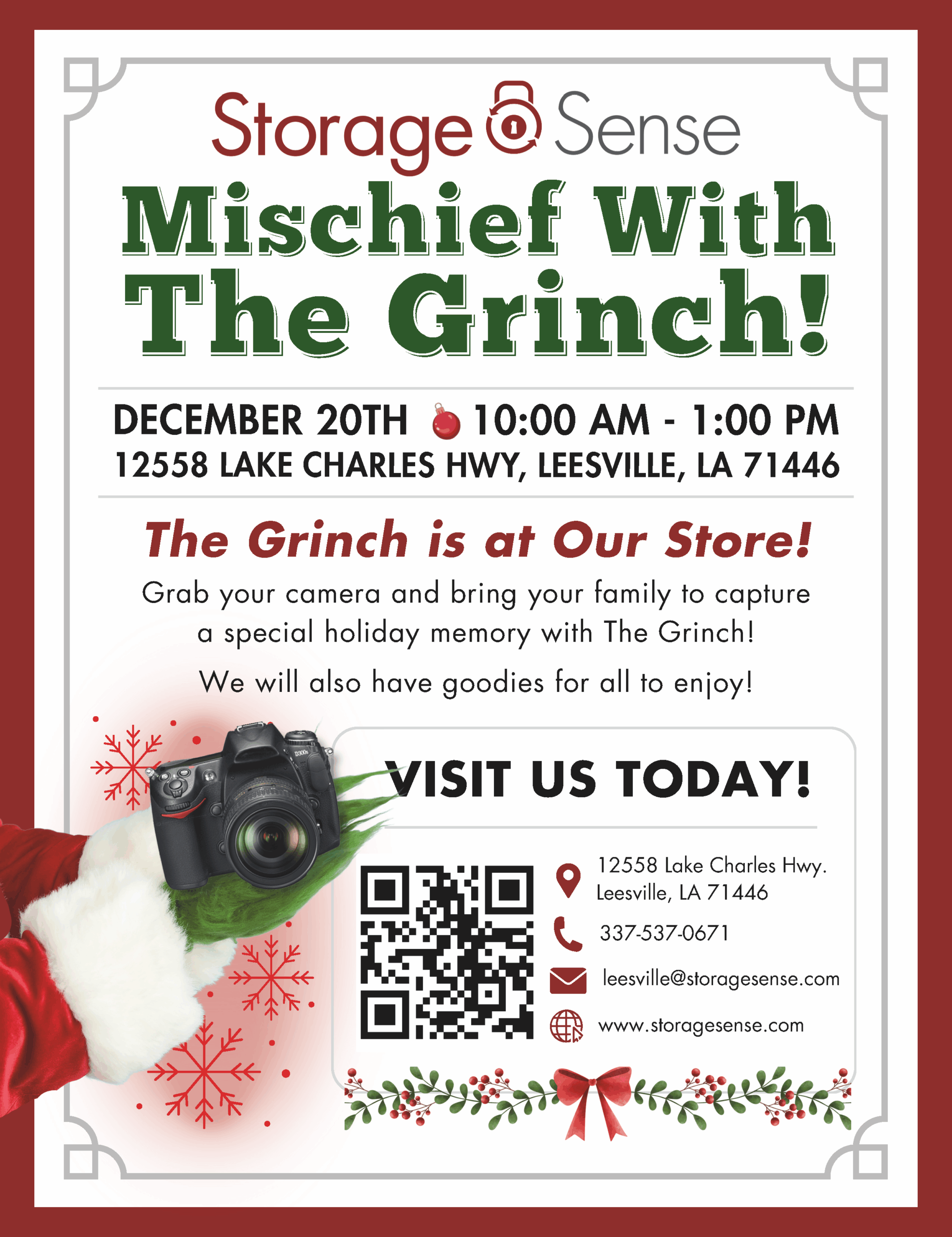 Mischief with the Grinch! - Vernon Parish Louisiana