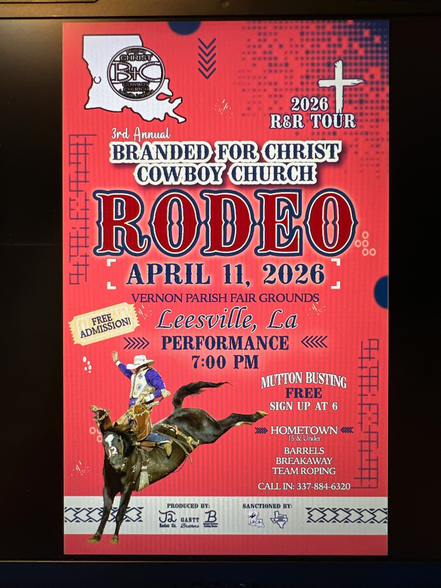 3rd Annual Rodeo - Vernon Parish Louisiana