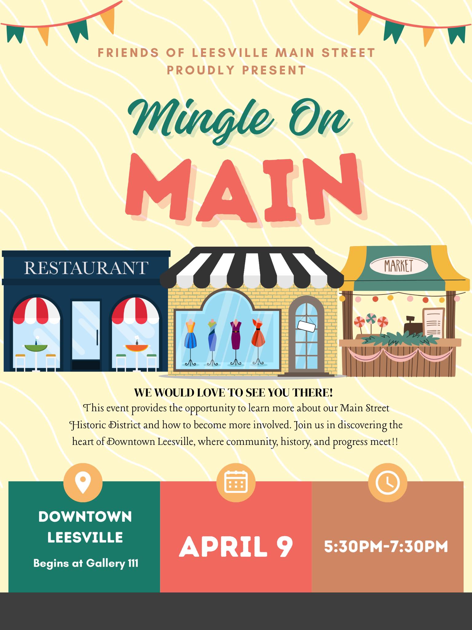 Mingle On Main - Vernon Parish Louisiana