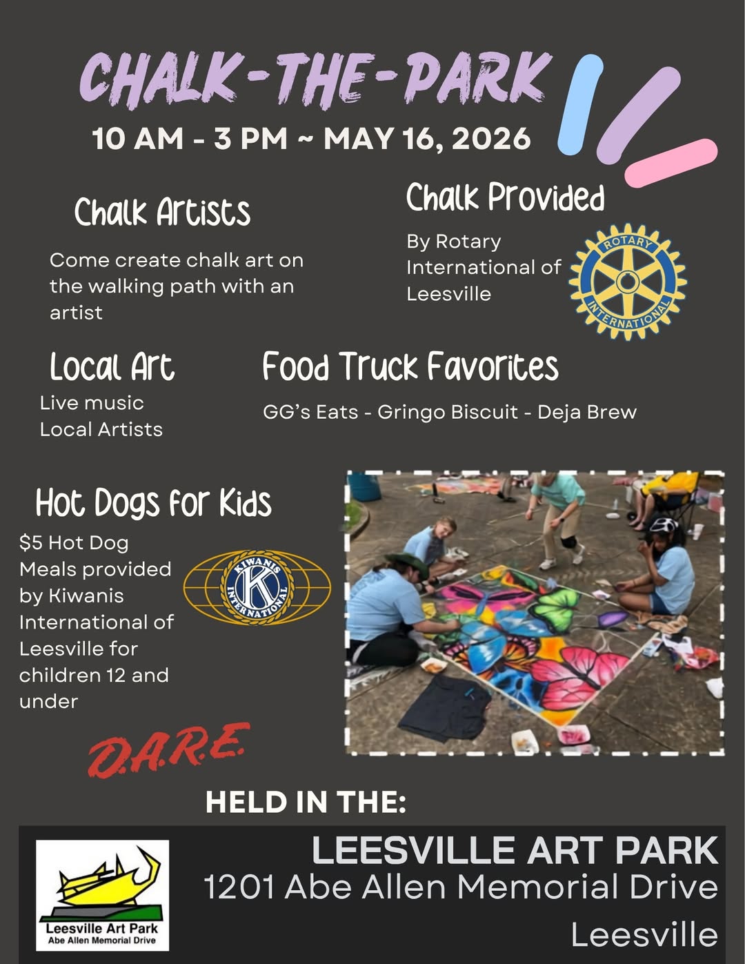 CHALK THE PARK - Vernon Parish Louisiana
