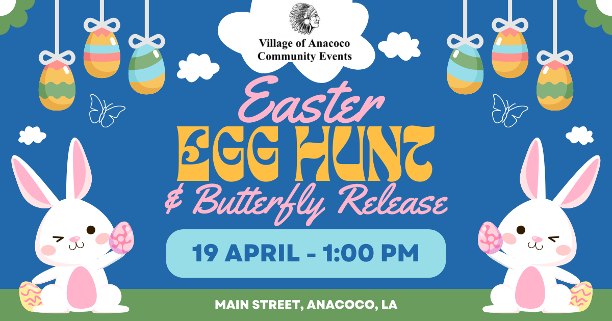Easter Egg Hunt & Butterfly Release - Vernon Parish Louisiana