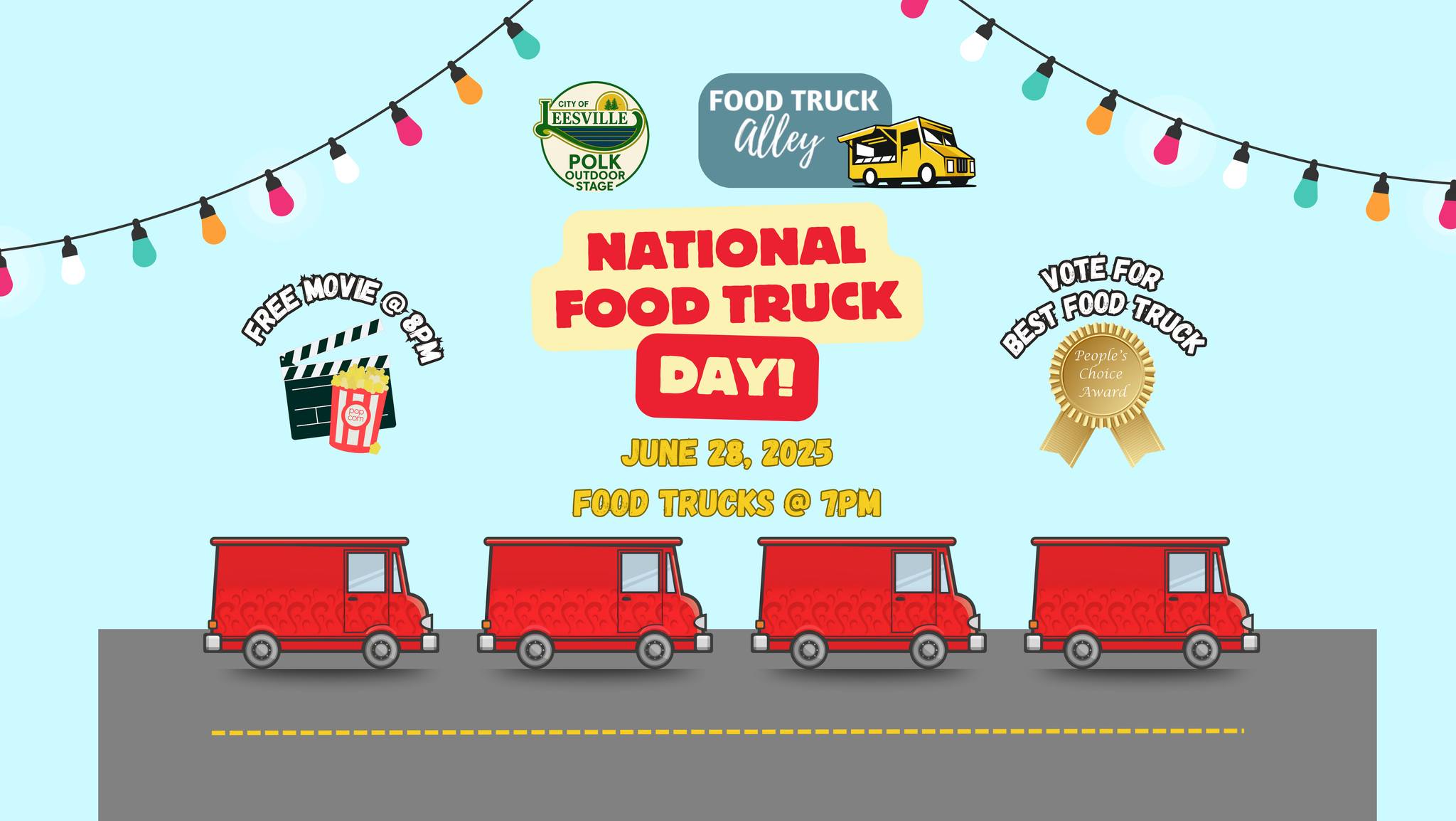 National Food Truck Day & FREE Movie Night - Vernon Parish Louisiana