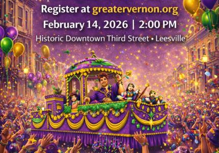 Greater Vernon Chamber of Commerce Mardi Gras Parade - Vernon Parish Louisiana