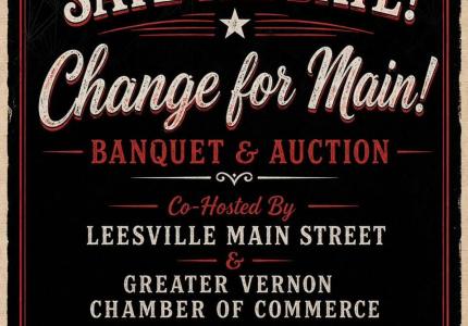 Change for Main Banquet & Auction - Vernon Parish Louisiana