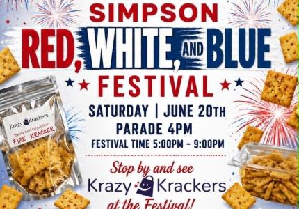 3rd Annual Simpson Red, White and Blue Festival - Vernon Parish Louisiana